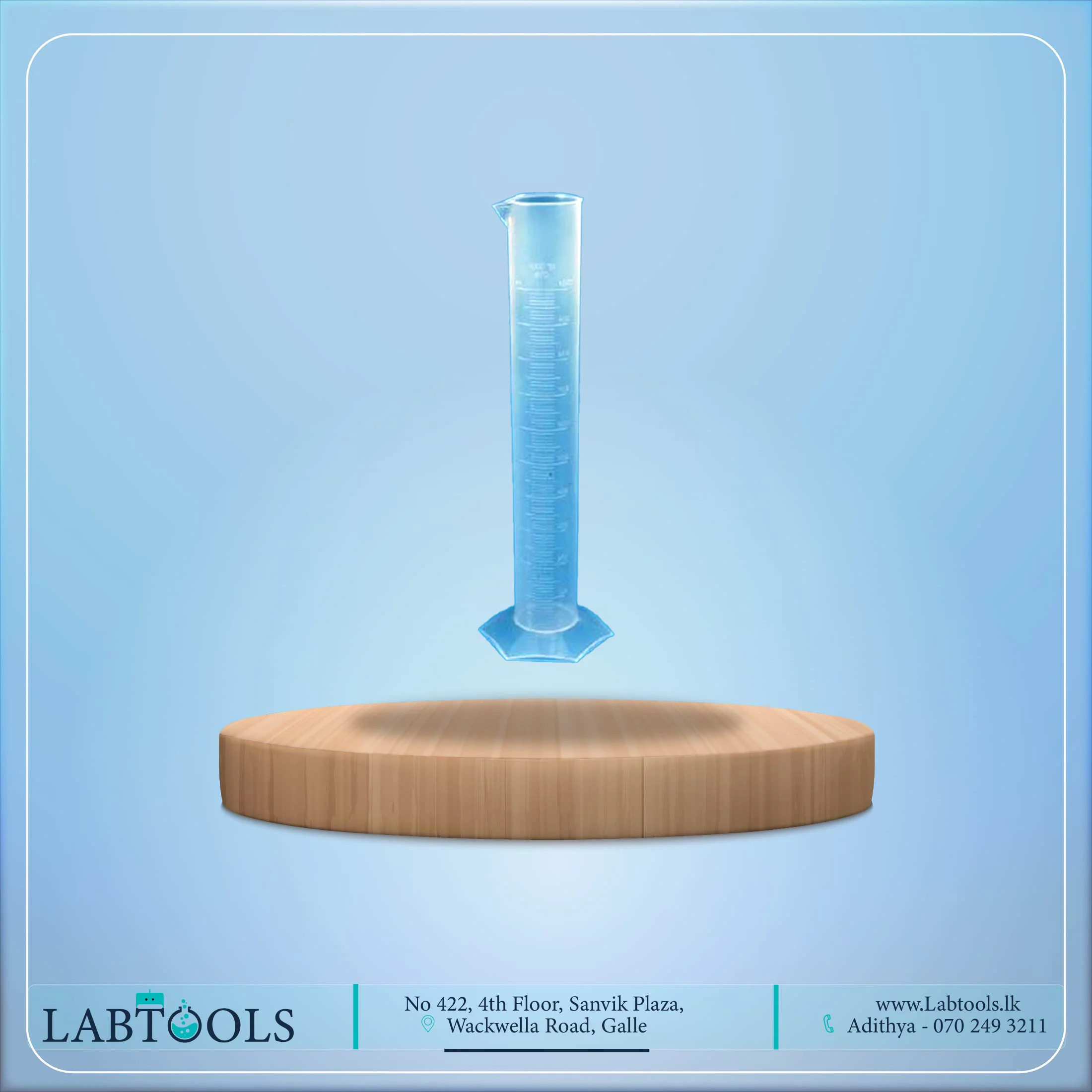 measuring-Cylinder 100ml Plastic